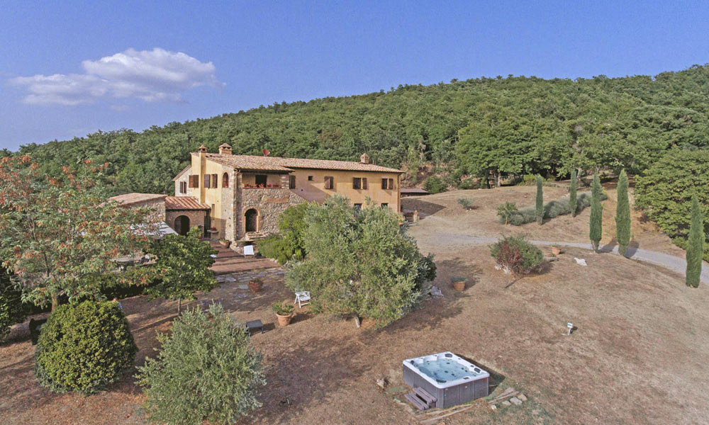 Villa Tuscany Siena Sarteano Italy