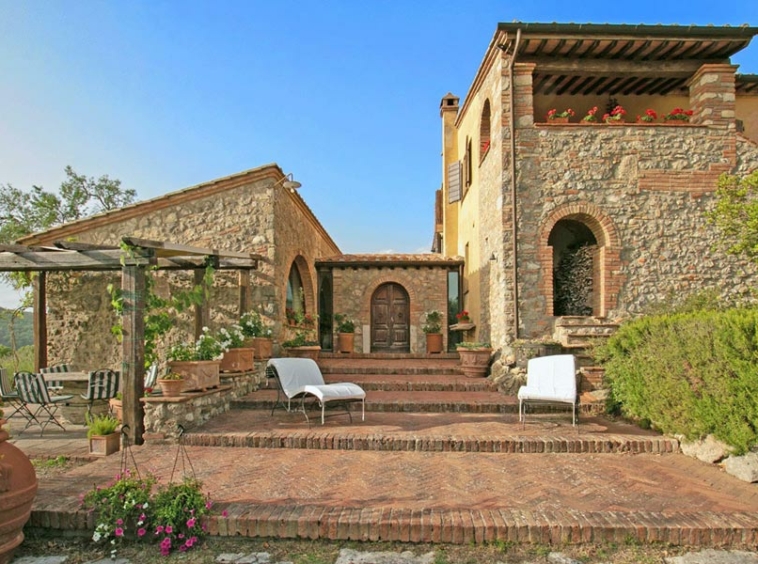 Villa Tuscany Siena Sarteano Italy