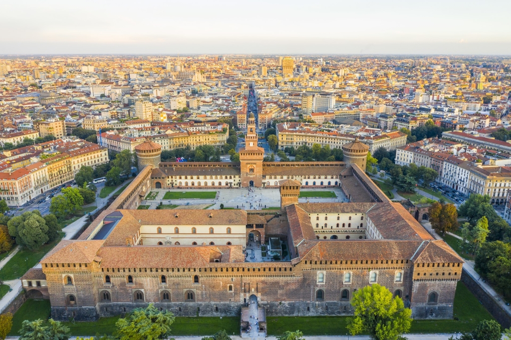 Castello Sforzesco, Milan, Italy