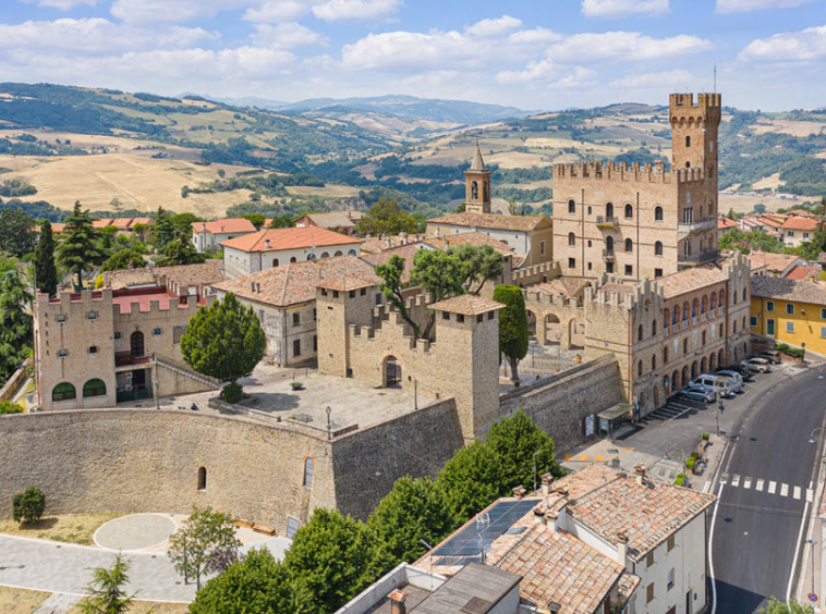 Castle Tavoleto Pesaro Marche Italy Luxury