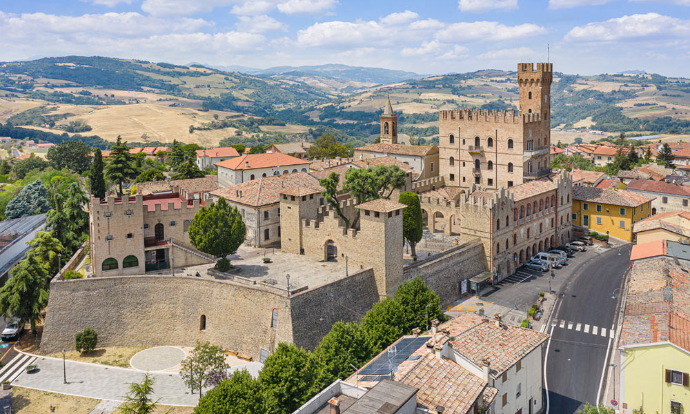 Castle Tavoleto Pesaro Marche Italy Luxury