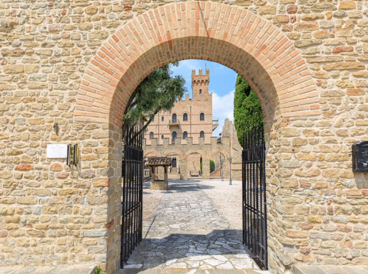 Castle Tavoleto Pesaro Marche Italy Luxury