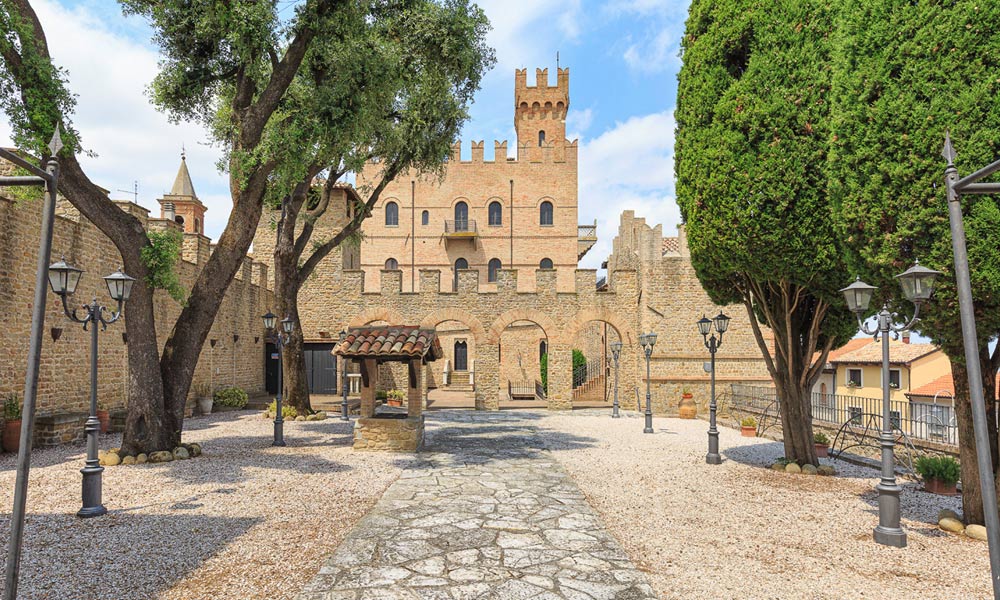 Castle Tavoleto Pesaro Marche Italy Luxury