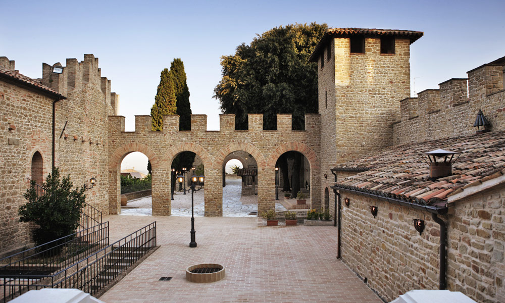 Castle Tavoleto Pesaro Marche Italy Luxury