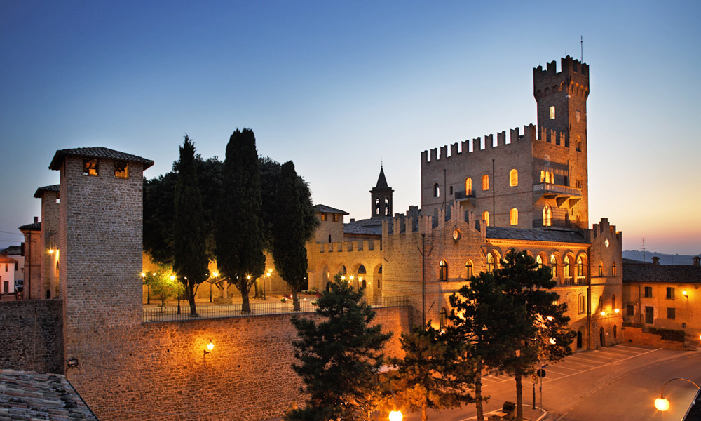 Castle Tavoleto Pesaro Marche Italy Luxury