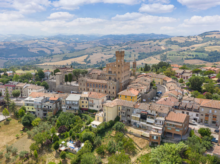 Castle Tavoleto Pesaro Marche Italy Luxury