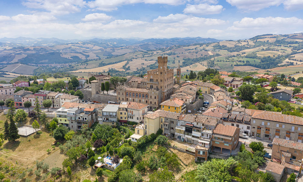 Castle Tavoleto Pesaro Marche Italy Luxury