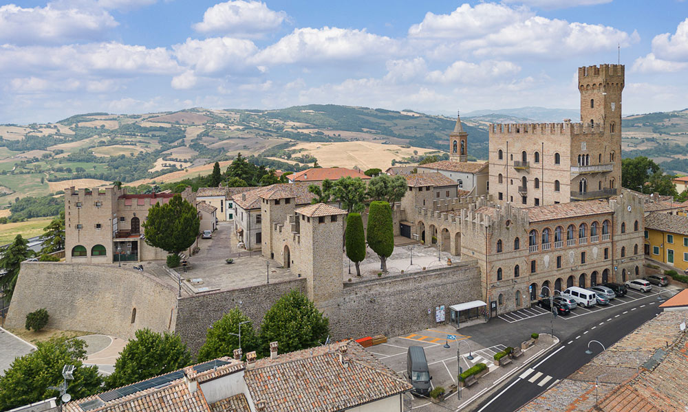 Castle Tavoleto Pesaro Marche Italy Luxury