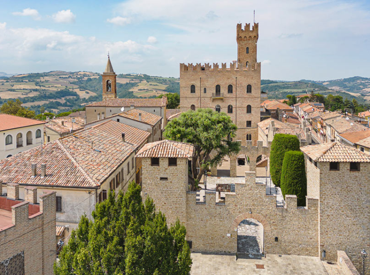 Castle Tavoleto Pesaro Marche Italy Luxury