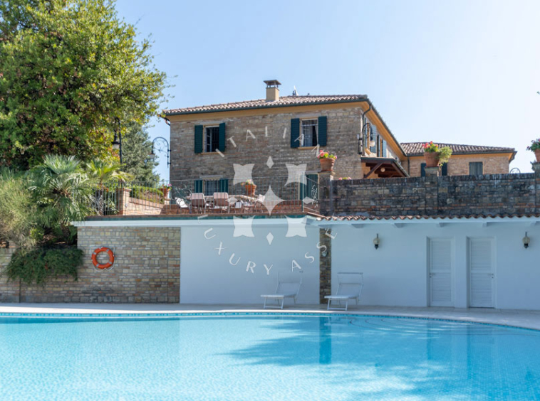Villa Pesaro Marche Italy Luxury Seaview