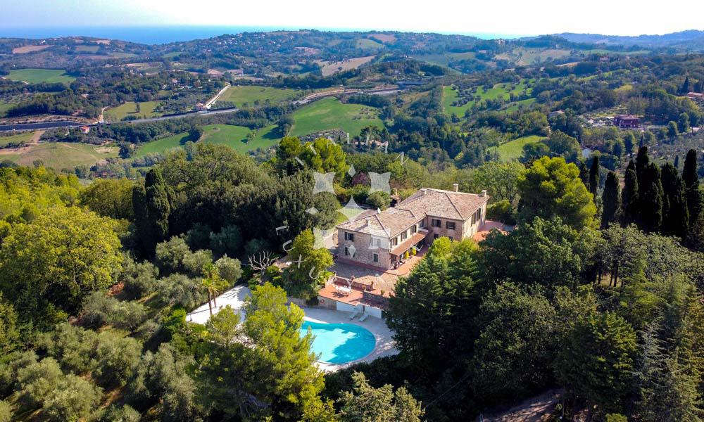 Villa Pesaro Marche Italy Luxury Seaview
