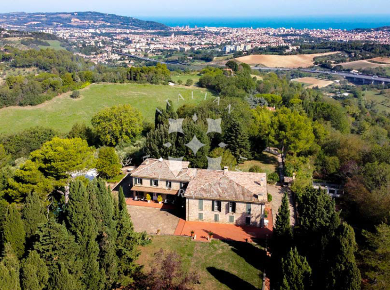 Villa Pesaro Marche Italy Luxury Seaview