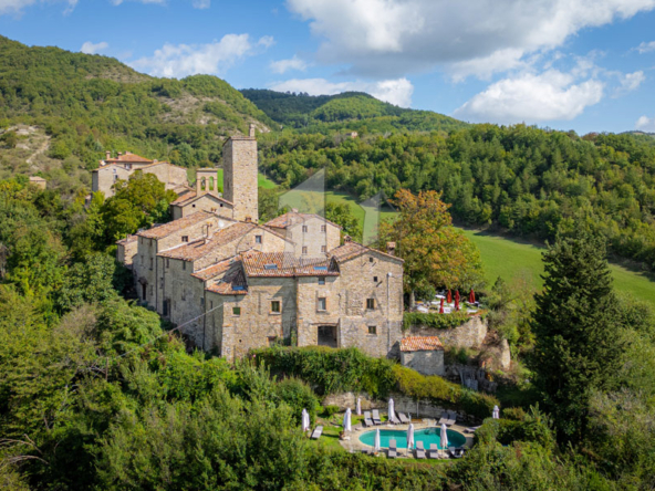 Castle Mercatello sul Metauro Borgo Marche Italy Agriturismo