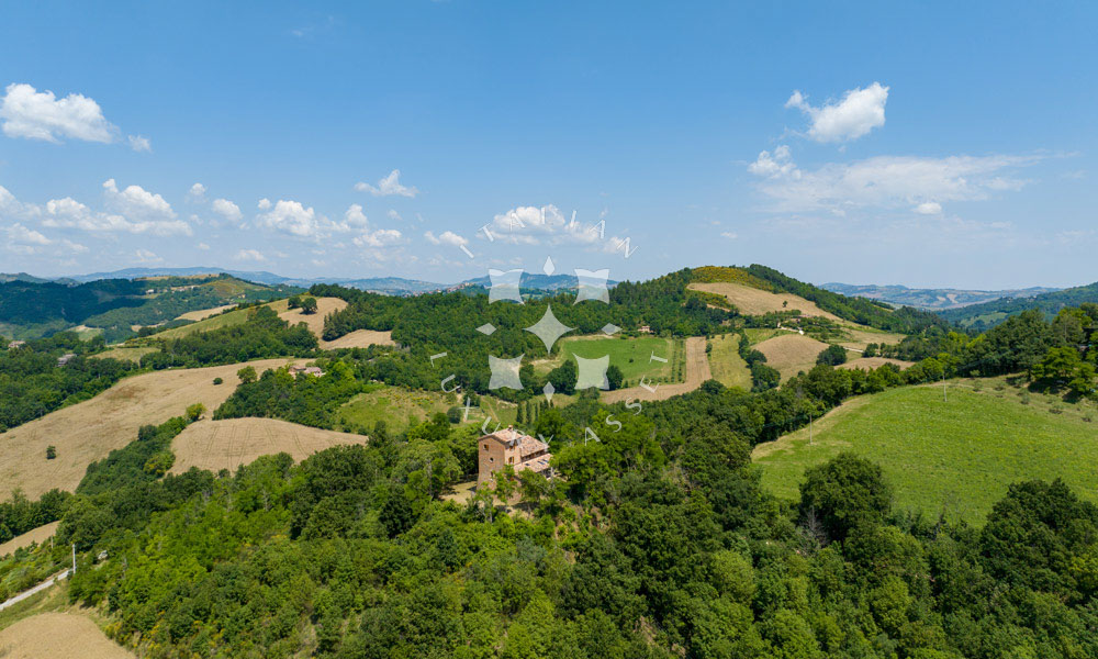 Watchtower Farmhouse Urbino Marche Montefeltro Italy