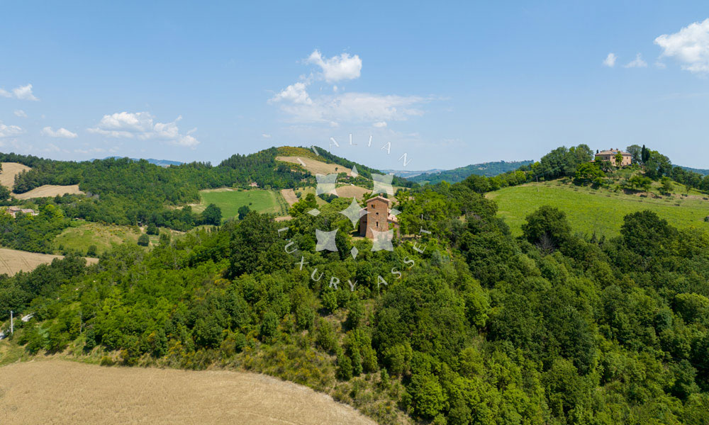 Watchtower Farmhouse Urbino Marche Montefeltro Italy