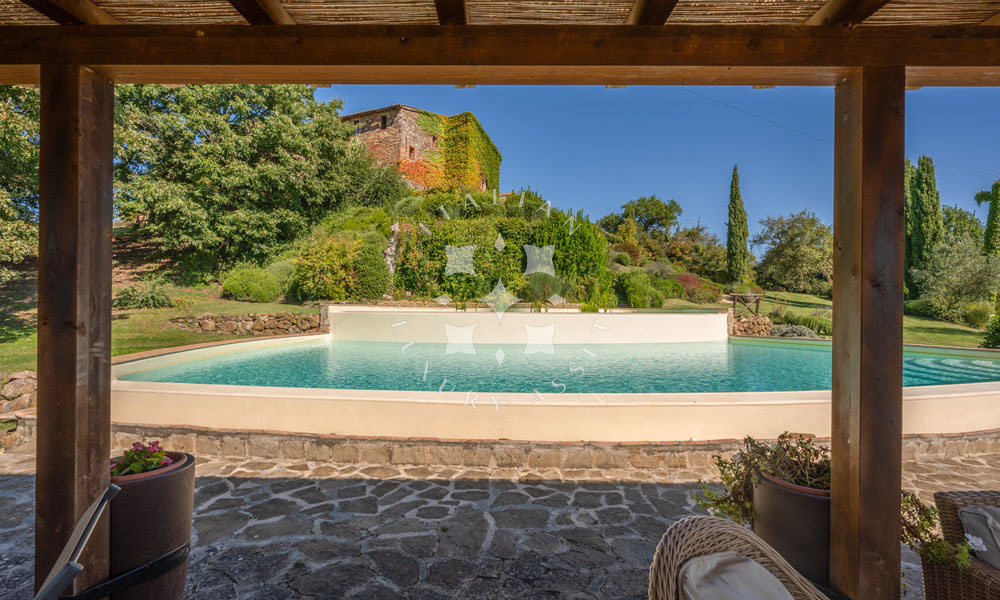 Country Estate Chiusdino Siena Tuscany Italy Pool
