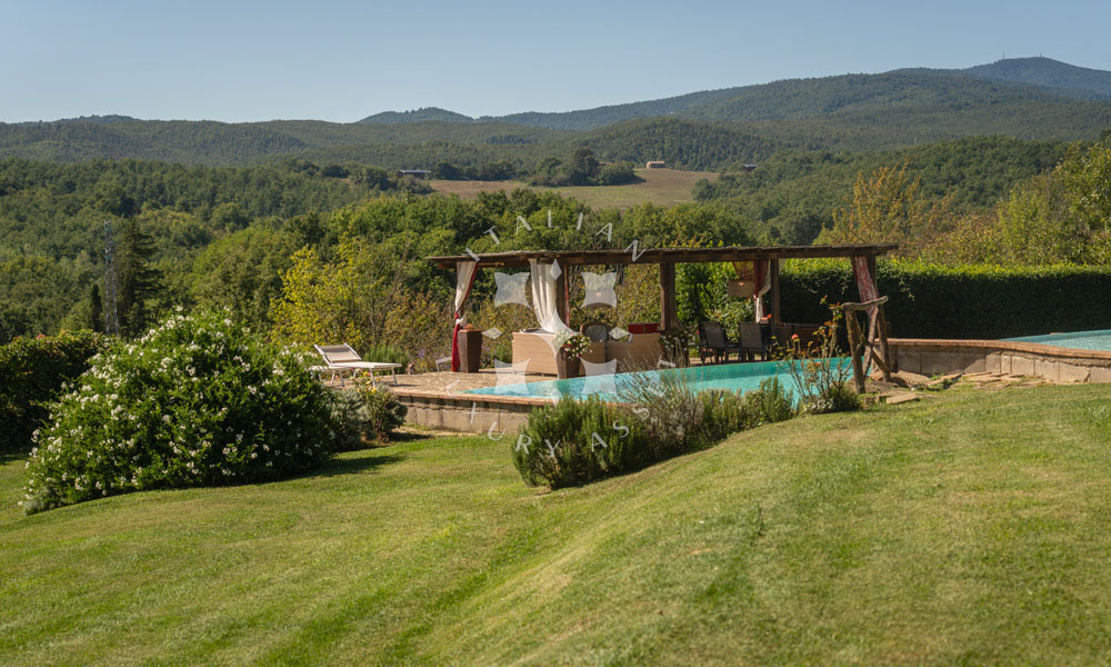 Country Estate Chiusdino Siena Tuscany Italy Pool