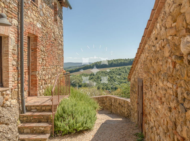 Country Estate Chiusdino Siena Tuscany Italy Pool