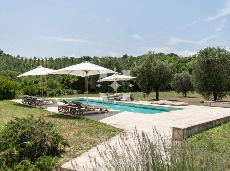 Farmhouse Arcevia Ancona Marche Pool