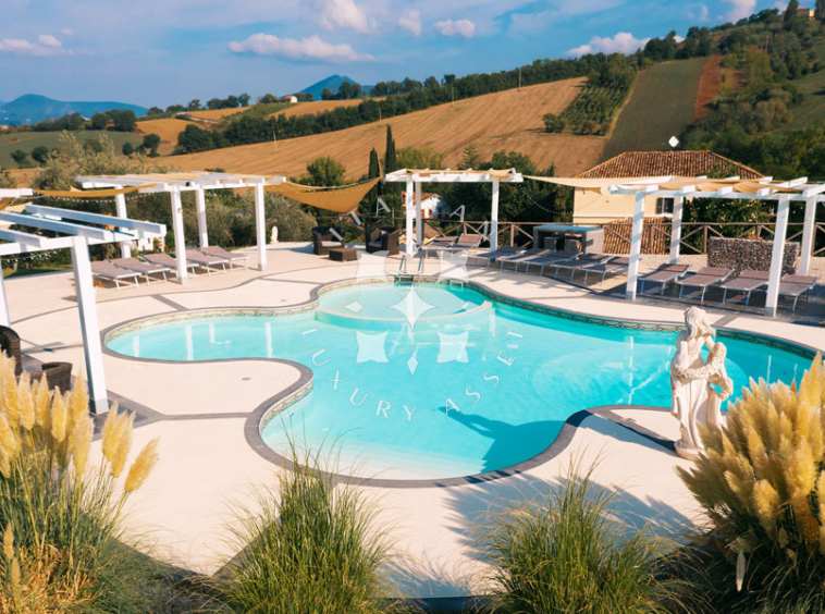 Boutique Hotel Matelica Marche Restaurant Pool