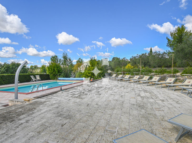 Agriturismo Ponzano Fermo Marche Pool Panorama