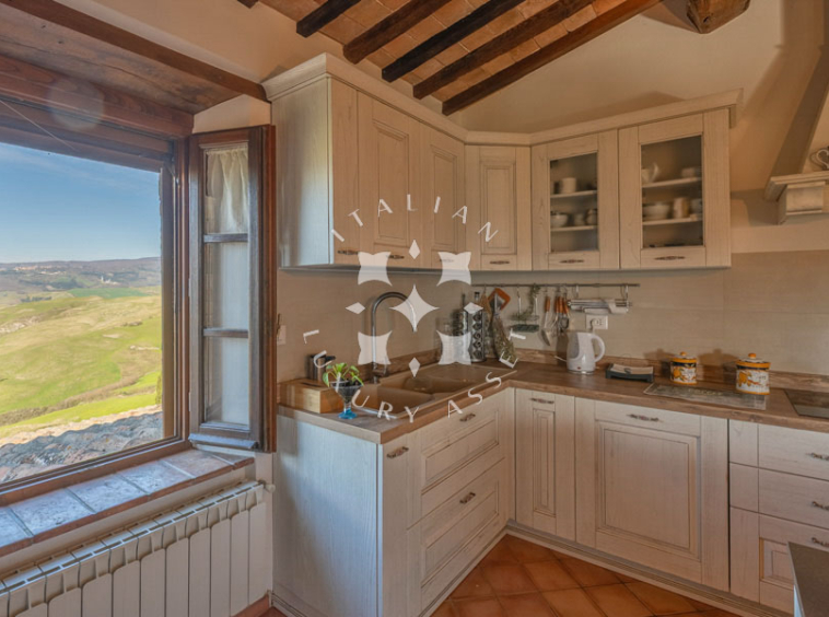 Country House Radicofani Siena Tuscany Italy Panorama