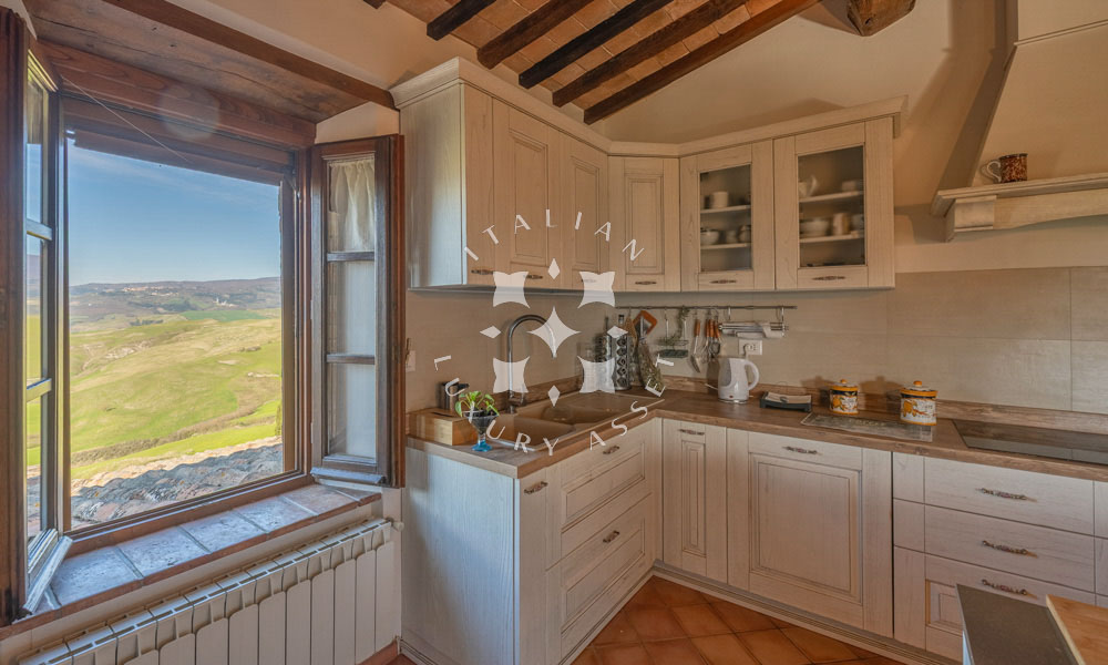 Country House Radicofani Siena Tuscany Italy Panorama