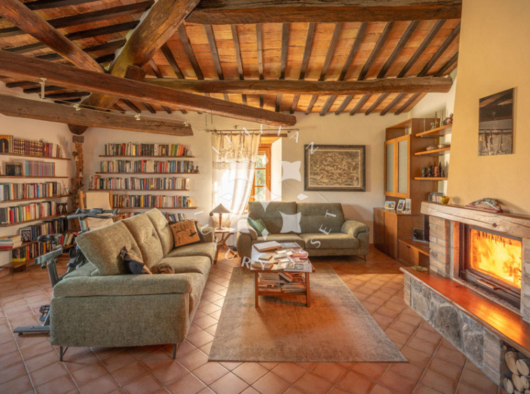 Country House Radicofani Siena Tuscany Italy Panorama