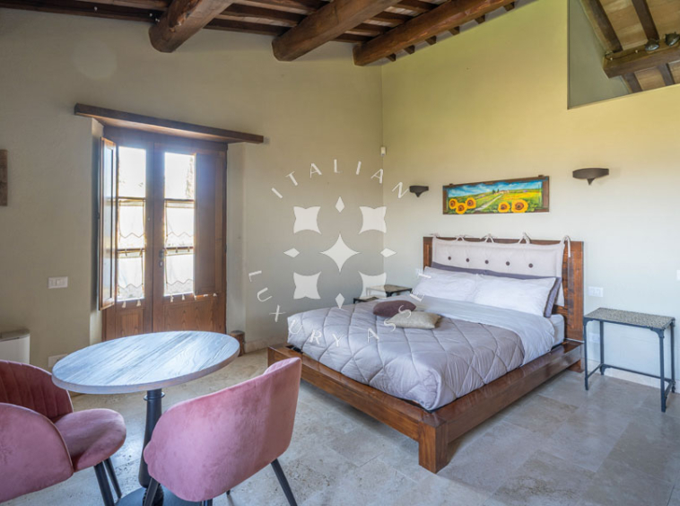 Country House Radicofani Siena Tuscany Italy Panorama