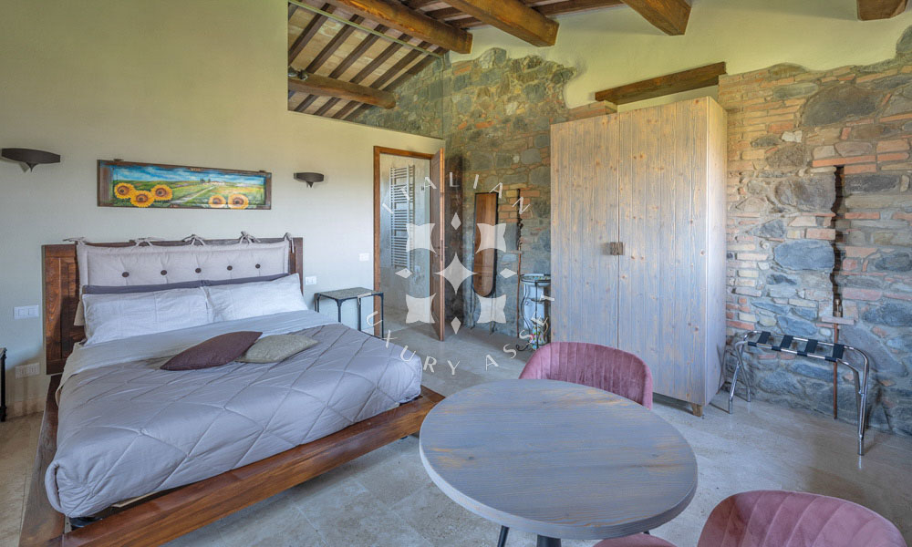 Country House Radicofani Siena Tuscany Italy Panorama