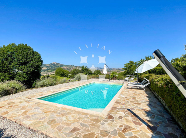 Country House Servigliano Fermo Marche Italy Pool