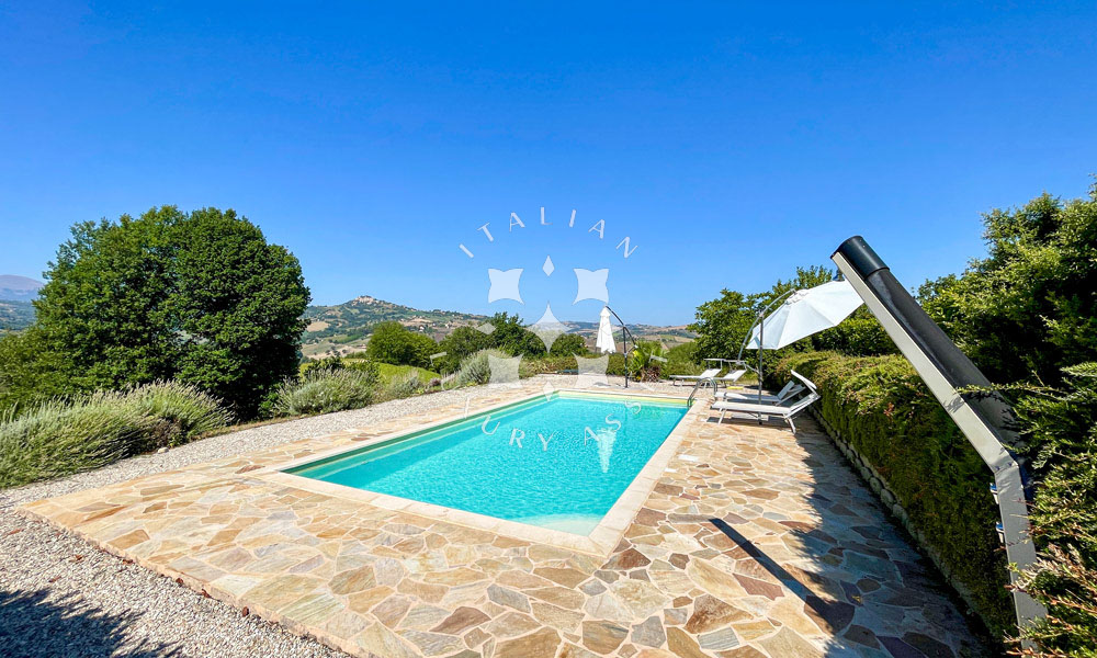 Country House Servigliano Fermo Marche Italy Pool